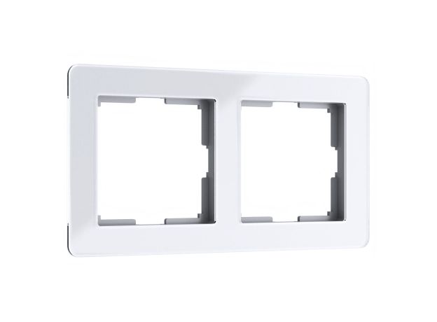 Рамка из акрила на 2 поста Acrylic белый W0022701