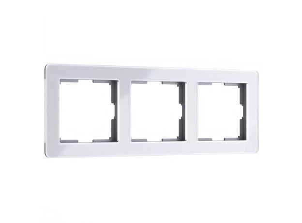 Рамка из акрила на 3 поста Acrylic белый W0032701