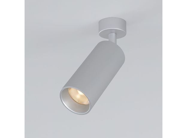 Накладной светодиодный светильник Diffe серебряный 85252/01