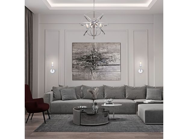 Настенный светильник 60139/1 хром