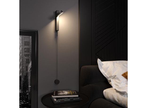 Настенный светодиодный светильник Orco LED 40112/LED черный