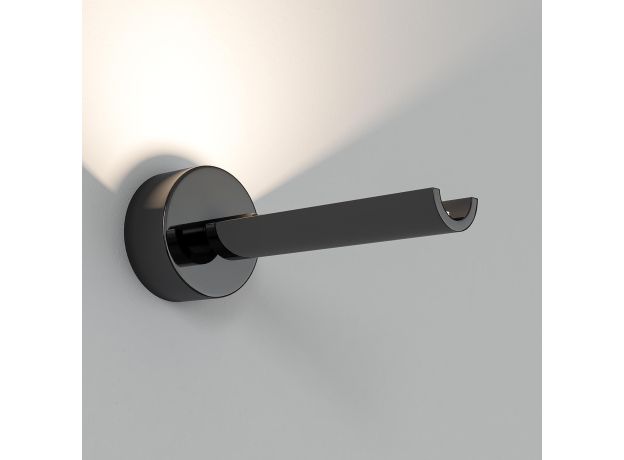 Настенный светодиодный светильник 20126/1 LED черный жемчуг