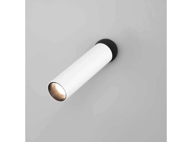 Светодиодный светильник 20128/1 LED белый/черный