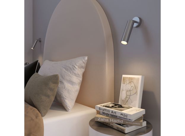 Светодиодный светильник 20128/1 LED серебро