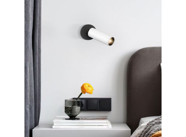 Светодиодный светильник 20133/1 LED белый/черный