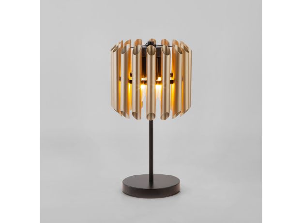 Настольная лампа 01106/3 латунь / черный