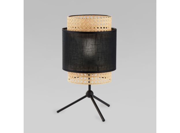 Настольная лампа с абажуром 5567 Boho Black