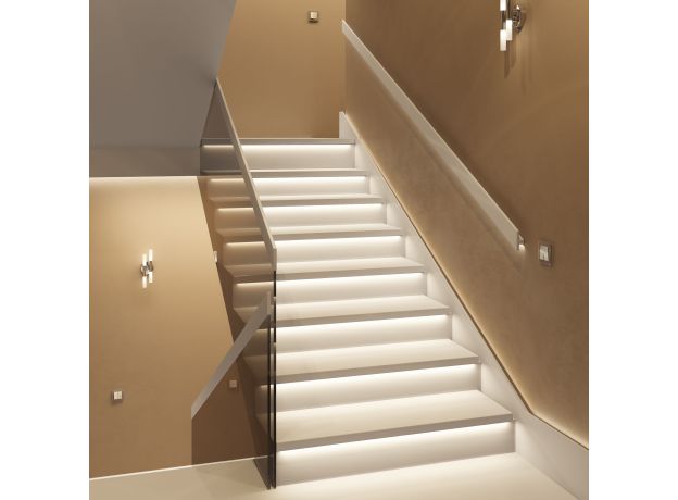 Перекрестный переключатель двухклавишный (слоновая кость) W1123003