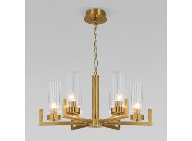 Подвесная люстра 60133/6 латунь
