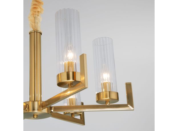 Подвесная люстра 60133/6 латунь