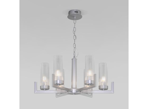 Подвесная люстра 60133/6 серебро