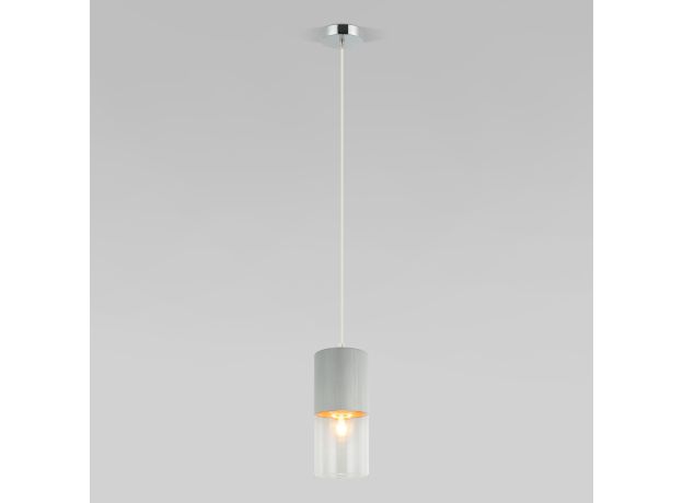 Подвесной светильник с плафоном 50233/1 серебро