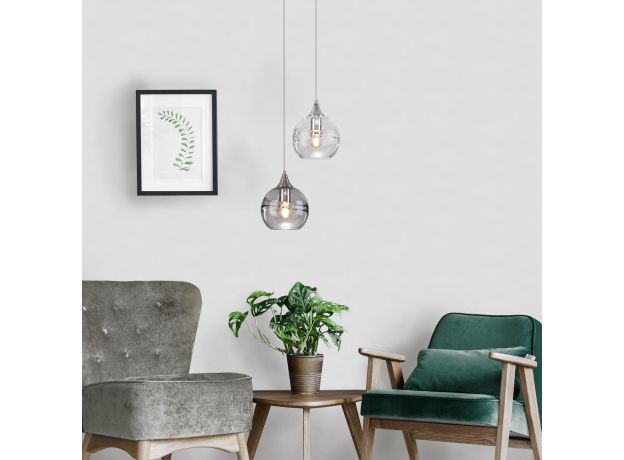 Подвесной светильник 50221/1 дымчатый