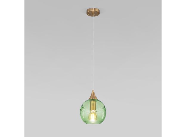 Подвесной светильник 50221/1 зеленый