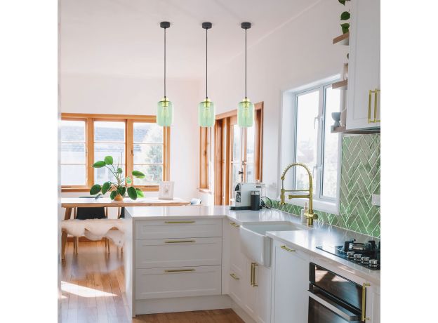 Подвесной светильник со стеклянным плафоном 6696 Marco