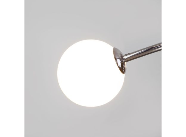 Подвесной светильник в стиле лофт 360/12 хром