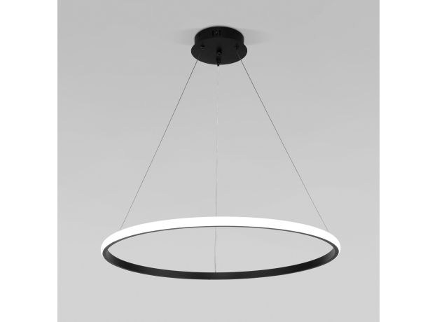 Подвесной светодиодный светильник с пультом управления 90264/1 черный