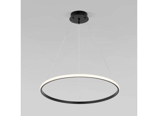 Подвесной светодиодный светильник с пультом управления 90264/1 черный