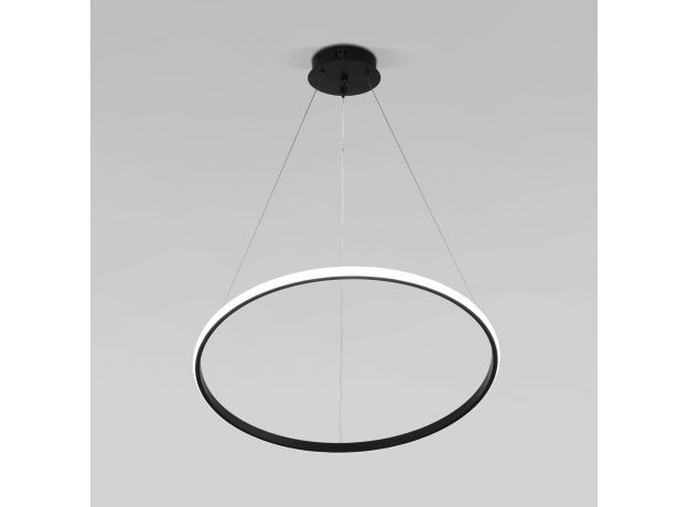 Подвесной светодиодный светильник с пультом управления 90264/1 черный