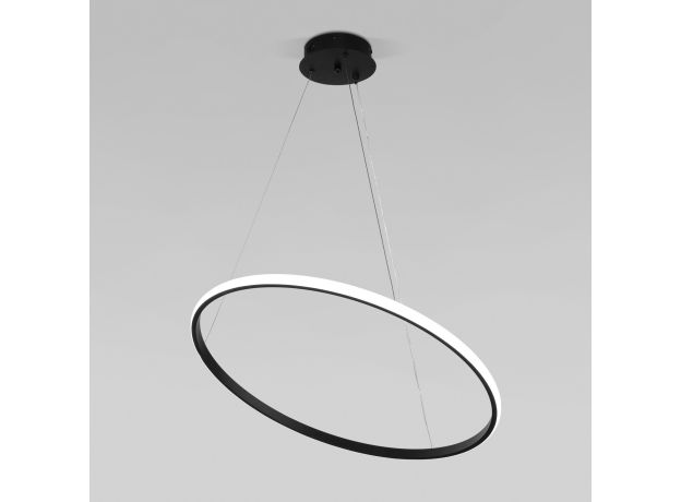 Подвесной светодиодный светильник с пультом управления 90264/1 черный