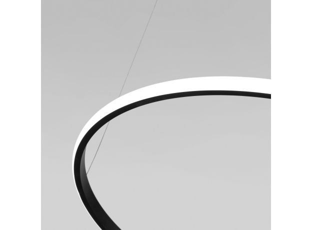 Подвесной светодиодный светильник с пультом управления 90264/1 черный