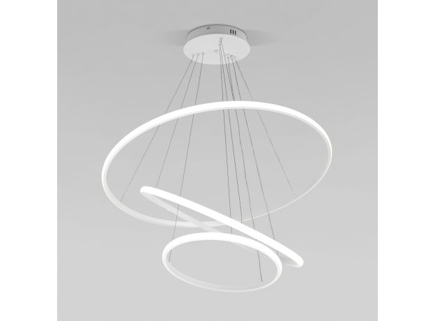 Подвесной светодиодный светильник с пультом управления 90264/3 белый