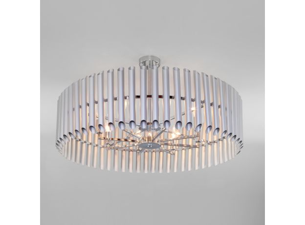 Потолочная люстра 362/8 серебро