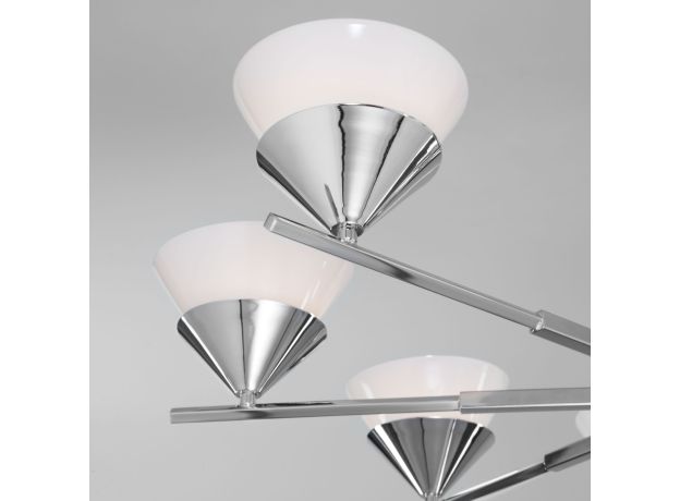 Потолочная люстра в стиле лофт 70138/8 хром