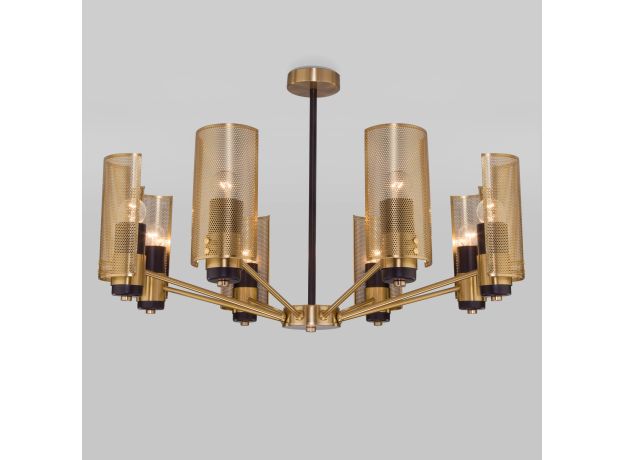Люстра в стиле лофт 70139/8 латунь