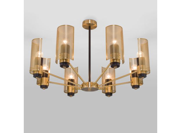 Люстра в стиле лофт 70139/8 латунь