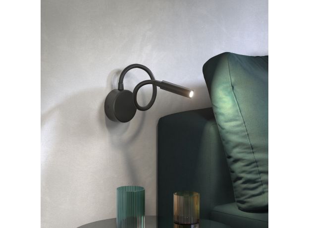 Светильник настенный светодиодный BARD 40117/LED черный