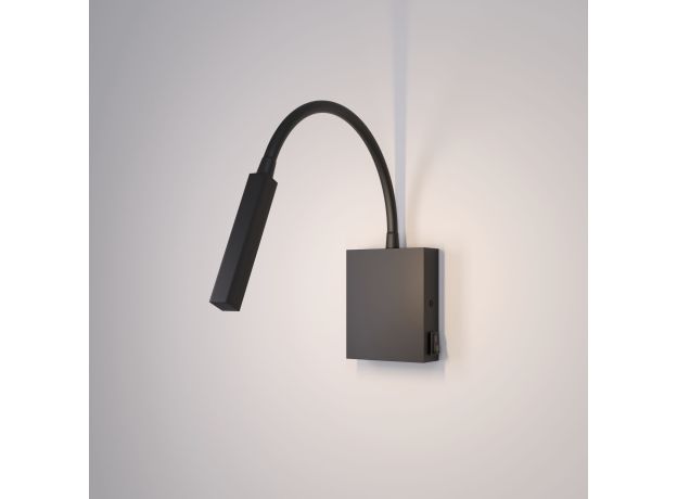 Светильник настенный светодиодный KNOB 40118/LED черный