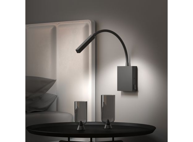 Светильник настенный светодиодный KNOB 40118/LED черный