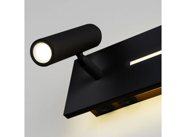 Светильник настенный светодиодный Tuo LED MRL LED 1117 черный