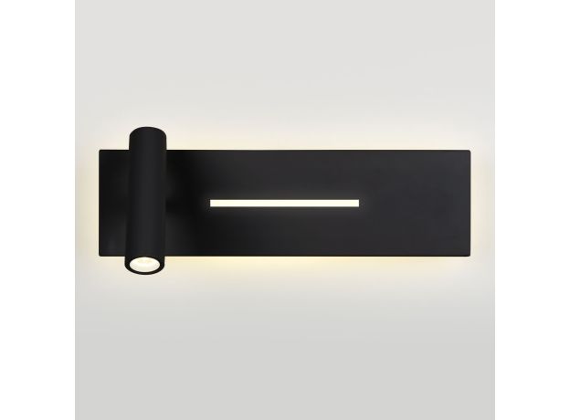 Светильник настенный светодиодный Tuo LED MRL LED 1117 черный