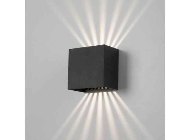 Светильник садово-парковый со светодиодами Sole 35149/D черный