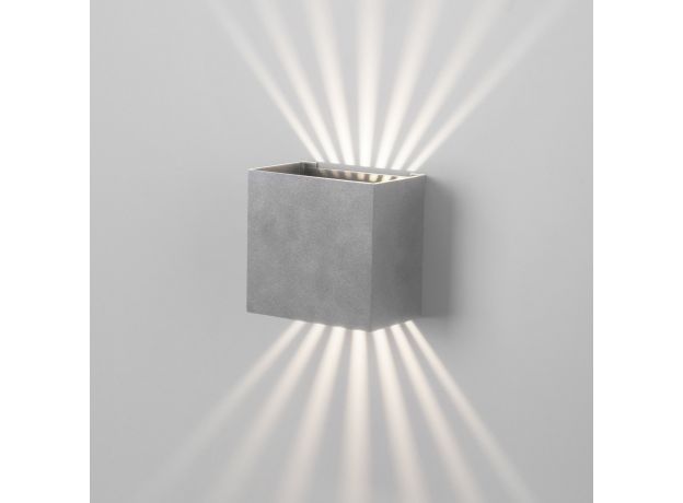 Светильник садово-парковый со светодиодами Sole 35149/D серый