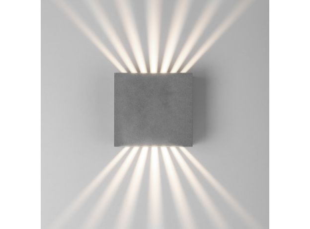 Светильник садово-парковый со светодиодами Sole 35149/D серый