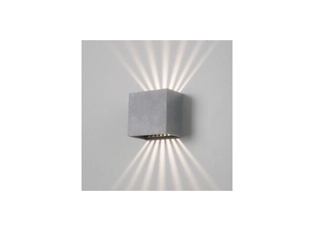 Светильник садово-парковый со светодиодами Sole 35149/D серый