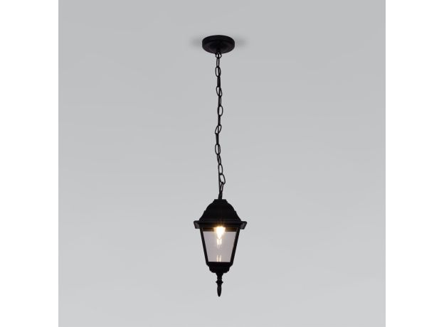 Уличный подвесной светильник Fuga H черный 35148/H