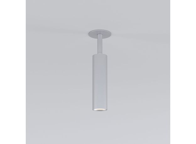 Встраиваемый светодиодный светильник Diffe серебряный 25040/LED