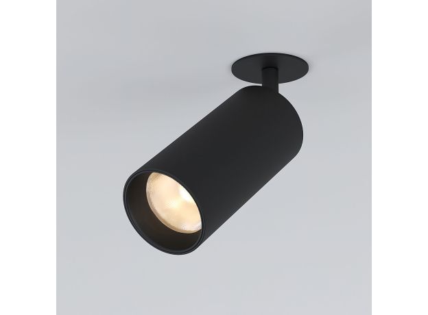 Встраиваемый светодиодный светильник Diffe черный 25066/LED