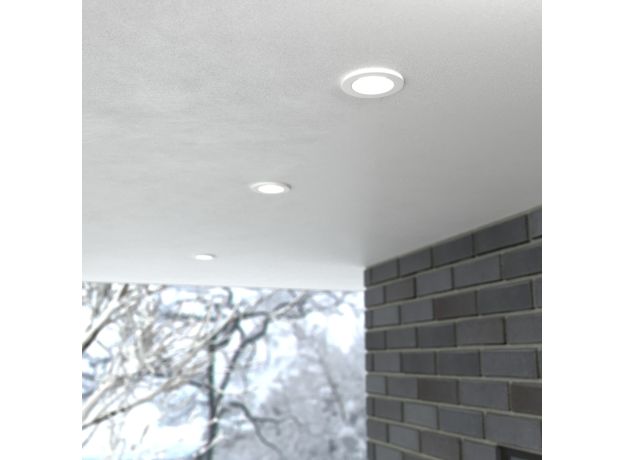 Встраиваемый точечный светильник 35126/U белый