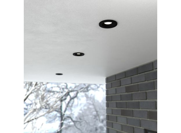 Встраиваемый точечный светильник 35126/U черный