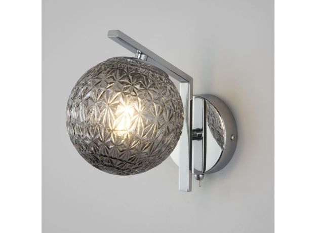 Бра со стеклянным плафоном 70132/1 хром