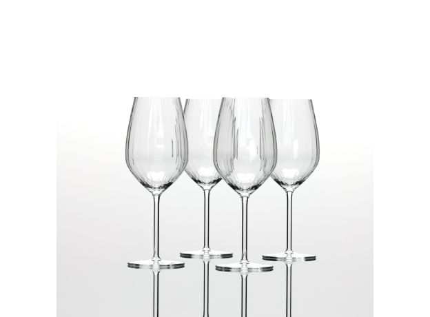 Хрустальные бокалы Strotskis Adajio, белое вино (4 шт.) 0602/4