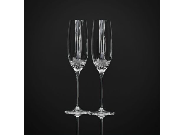 Хрустальные бокалы Strotskis Adajio, шампанское (2 шт.) 0603/2