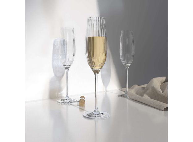 Хрустальные бокалы Strotskis Adajio, шампанское (2 шт.) 0603/2
