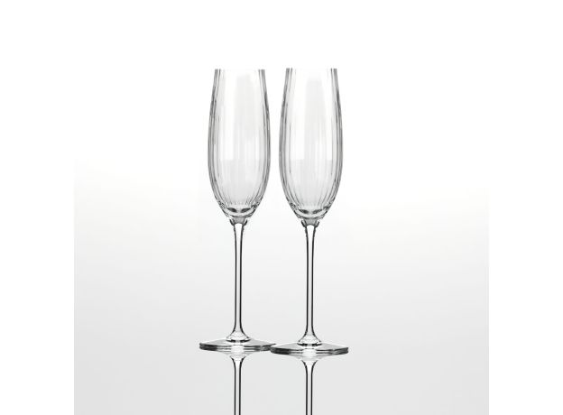 Хрустальные бокалы Strotskis Adajio, шампанское (2 шт.) 0603/2
