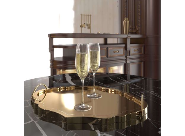 Хрустальные бокалы Strotskis Adajio, шампанское (4 шт.) 0603/4